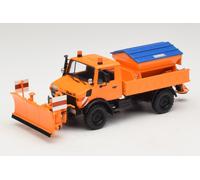 Mercedes Unimog 1300 L Chasse-neige Orange Minichamps 1:43 | 439033060