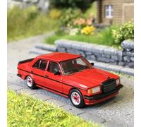 Mercedes, W123 AMG, rouge, 1980 - PCX 871562 - HO 1/87