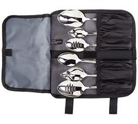 Mercer Culinary Lot de 7 cuillères à placer, en acier inoxydable, 12 x 12 x 3 cm