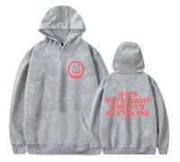 Merch Andy Grammer It's Not The End Sweat à capuche unisexe à manches longues, gris, XXS