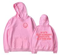 Merch Andy Grammer It's Not The End Sweat à capuche unisexe à manches longues, rose, XXL