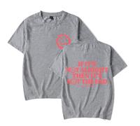 Merch Andy Grammer It's Not The End T-shirt hommes femmes chemise manches courtes décontracté graphique t-shirt, gris, XXL