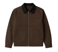 MERCH ATTIRE Veste décontractée en coton marron vintage pour homme, Marron - Coton, 4XL