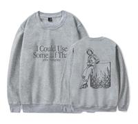 Merch Ella Langley Song I Could Use Some of That Crew Vêtements unisexes, gris, S