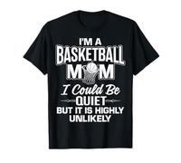 Merch Funny Basketball Mom - Design Unique Mignon Mamans T-Shirt