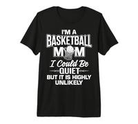 Merch Funny Basketball Mom - Design Unique Mignon Mamans T-Shirt Haut de Gamme