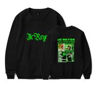 Merch JC Reyes Be Born Again Album Pull décontracté unisexe, Noir , XS