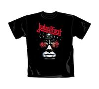 Merch Judas Priest - T-Shirt Homme Noir Judas Priest "Hell bent" (Taille L)