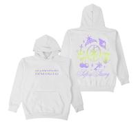 Merch Kpop Katseye Soft is Strong Sweat à capuche Beautiful Chaos Tour Manches longues Streetwear Hommes Femmes, blanc, M