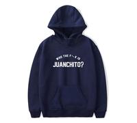 Merch Leiva Who The Fk Is Juanchito Sweat-shirt unisexe, bleu, XXL