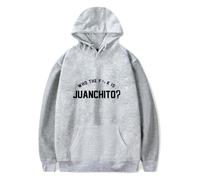 Merch Leiva Who The Fk Is Juanchito Sweat-shirt unisexe, gris, XS