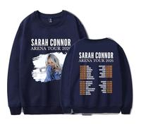 Merch Sarah Connor Arena Tour 2026 Mars à Août Vêtements Unisexe, bleu marine, XL