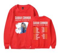 Merch Sarah Connor Arena Tour 2026 Mars à Août Vêtements Unisexe, Rouge, S