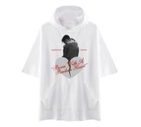 Merch Sweat à capuche Damiano David Born with a Broken Heart Crew Unisexe Manches courtes, blanc, S