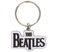 Beatles.the, - Drop T Logo Keyring (Black)