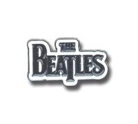 Merch - The Beatles-Medium Drop T Pin Badge (Black)