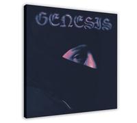 MERCHA Peso Pluma Genesis Album de musique Poster sur toile Décoration murale pour salon, chambre à coucher 60 x 60 cm