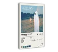 MERCHA Phoebe Bridgers Stranger In The Alps Music Album Cover Signed Poster Impression sur toile Décoration murale pour salon, chambre à coucher 60 x 90 cm