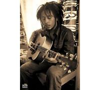 Merchandise - Bob Marley Poster Gitarre Sepia [Import]