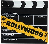 Merchandise - Filmklappe Groß Schwarz,aus Holz. [Import]