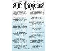 Merchandise - Poster Shit Happens (40cm x 50cm) [Accessory] Merchandise [Accessory] Merchandise
