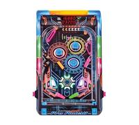 Merchant Ambassador Electronic Arcade Pro Pinball - Jeu de table lumineux et sonore, double tableau d'affichage LED, 10 fonctionnalités de qualité professionnelle, adultes et enfants à partir de 6 ans