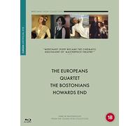 Merchant Ivory Boxset BD Europeans/Quartet/The Bostonians/Howard's End [Blu-Ray] [2020] [Import]
