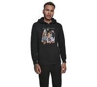 MERCHCODE Biggie Flames Sweat à Capuche pour Homme Noir Taille XS