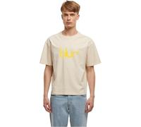 Merchcode Blur Parklife Cropped Tee T-Shirt pour Homme - Coupe surdimensionnée avec Coupe Courte à Hauteur de Ceinture, col Rond RIPP avec imprimé sur Le Devant