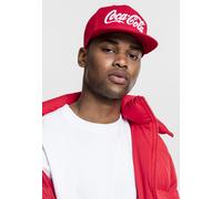 Mc Clothes Coca Cola Logo Snapback Cap Rouge