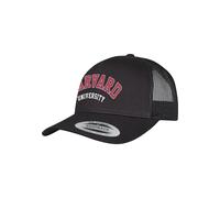 Merchcode Casquette 'Harvard University' rouge / noir / blanc, Taille 55-60