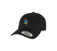 Merchcode Casquette mélange de couleurs / noir, Taille 55-60