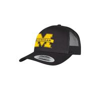 Merchcode Casquette 'Michigan' jaune / noir, Taille 55-60