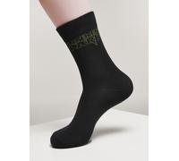 MERCHCODE Linkin Park Socks 2-Pack Chaussettes, Noir/Blanc, 47-50 Mixte