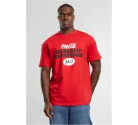 Mc Clothes Coca Cola Refreshed Oversize Short Sleeve T-shirt Rouge L Homme