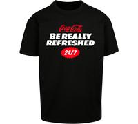 Mc Clothes Coca Cola Refreshed Oversize Short Sleeve T-shirt Noir XL Homme