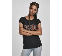 Merchcode Female Shirt Ladies AC/DC Voltage Tee Black M