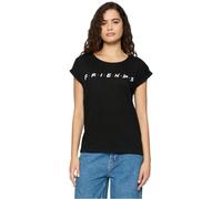 MERCHCODE T-Shirt avec Logo Friends pour Femme