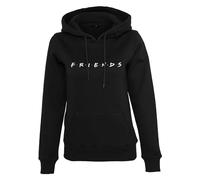 MERCHCODE Friends Sweat à Capuche Femme, Noir, L