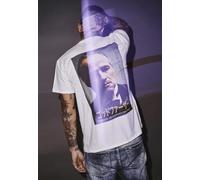 MERCHCODE Godfather Characters Tee-Oberteil Mit Gemälde des Paten Und Japanischen Schriftzeichen T-Shirt Homme