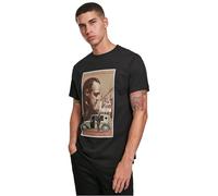 MERCHCODE Godfather T-Shirt pour Homme avec Inscription « Le Parrain » S Noir