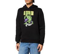 MERCHCODE Hulk Crunch Sweat à Capuche pour Homme Noir Taille S