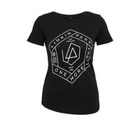 MERCHCODE Ladies Linkin Park Oml Fit Tee T-Shirt, Noir/Olive, XS Homme