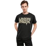 Merchcode Linkin Park T-Shirt Distressé Pour Homme Logo LP Alternative