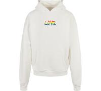 Merchcode Sweat-shirt 'Love Teddy' jaune / rouge / noir / blanc cassé, Taille L