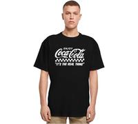 T-shirt oversize Merchcode Coca Cola Enjoy Coke Noir L