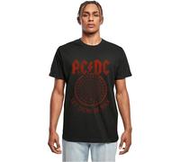 MERCHCODE Mc1074-acdc Let There Be Rock Tee T-Shirt, Noir, M Hommes