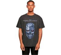 T-shirt oversize Merchcode Terminator IÂŽll Be Back Noir M