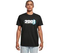 MERCHCODE Mc1177-a Space Odyssey Planet Tee T-Shirt, Noir, XXL Hommes