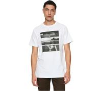 MERCHCODE Mc880-football Coming Home 3:1 Tee T-Shirt, Blanc